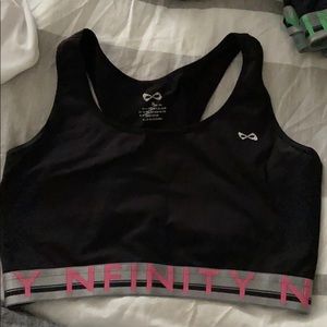Pink Nfinity Sports Bra